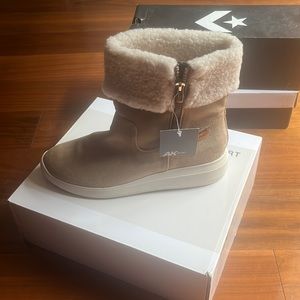 Wedge winter boots